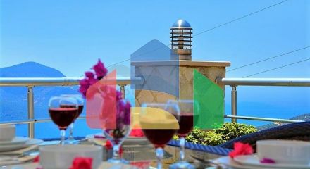 Furnished villa in an atmospheric Kalkan