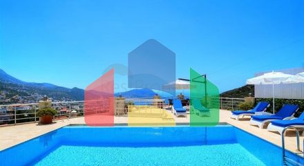 Furnished villa in an atmospheric Kalkan