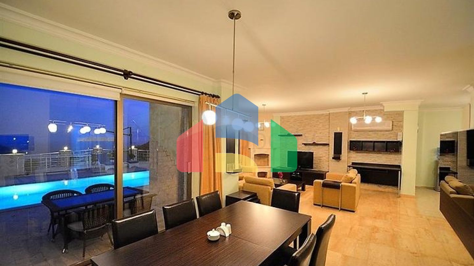 Меблированная вилла в атмосферном Калкане