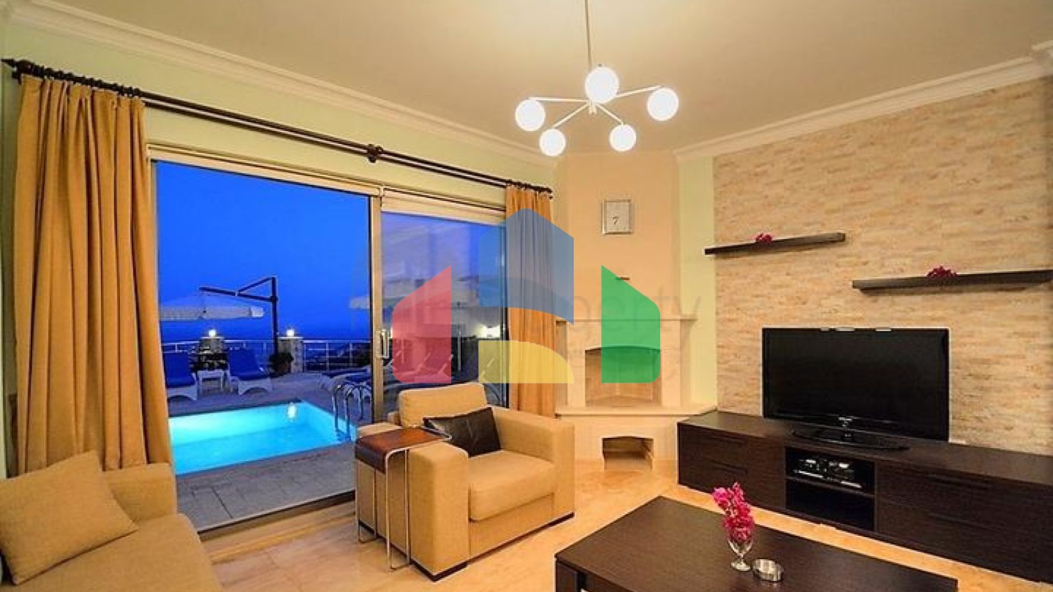 Меблированная вилла в атмосферном Калкане