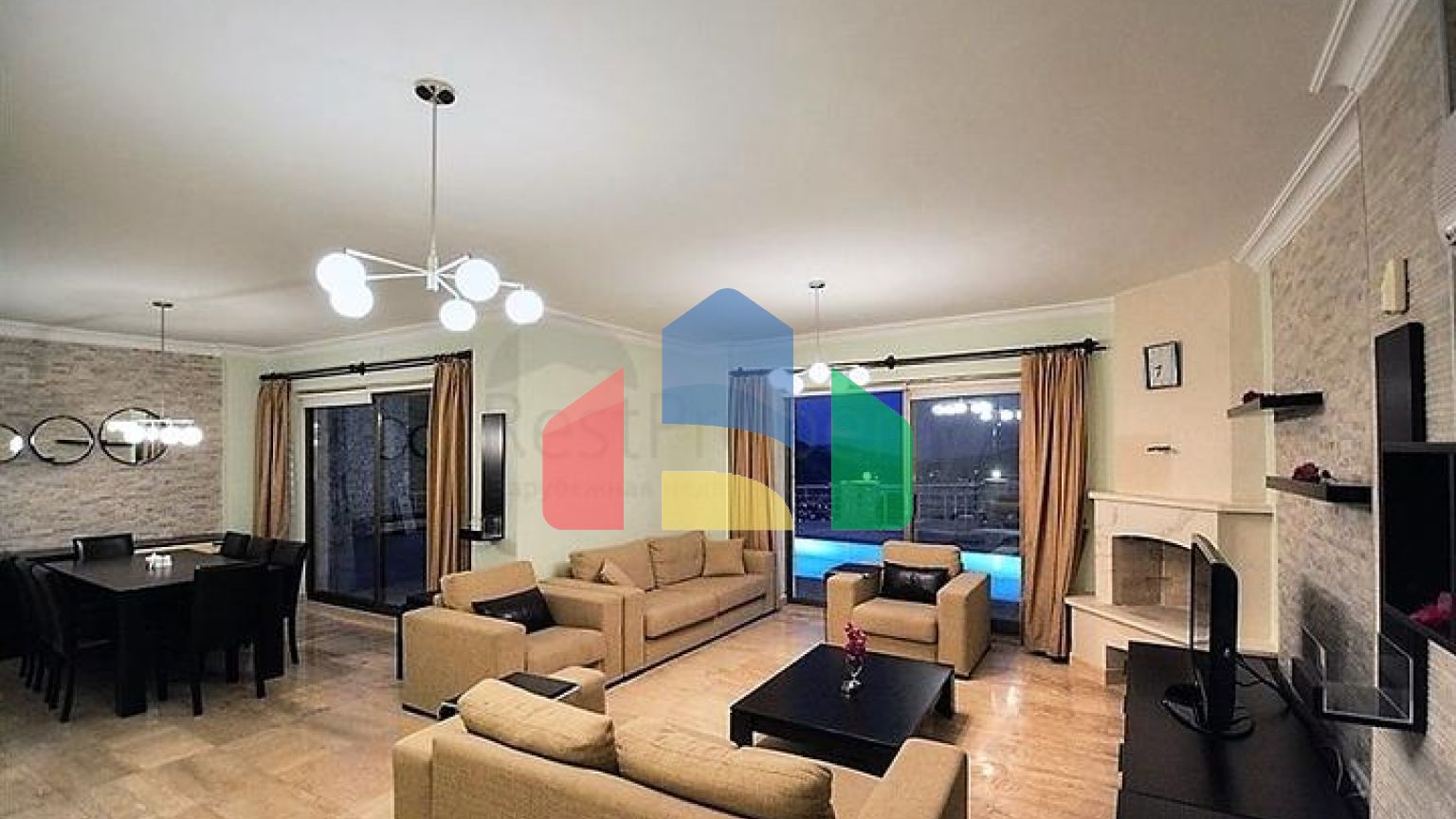 Меблированная вилла в атмосферном Калкане