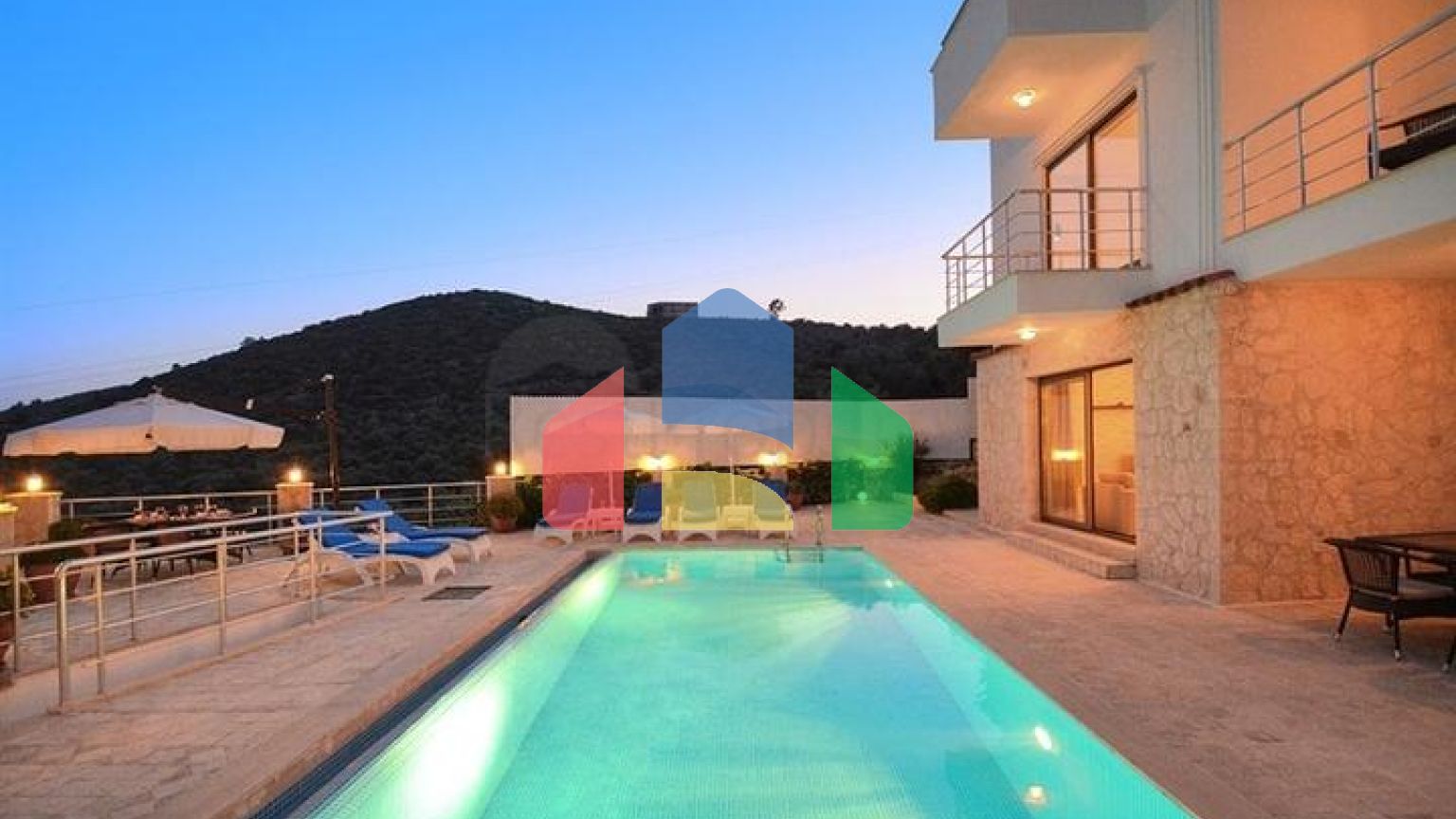 Меблированная вилла в атмосферном Калкане