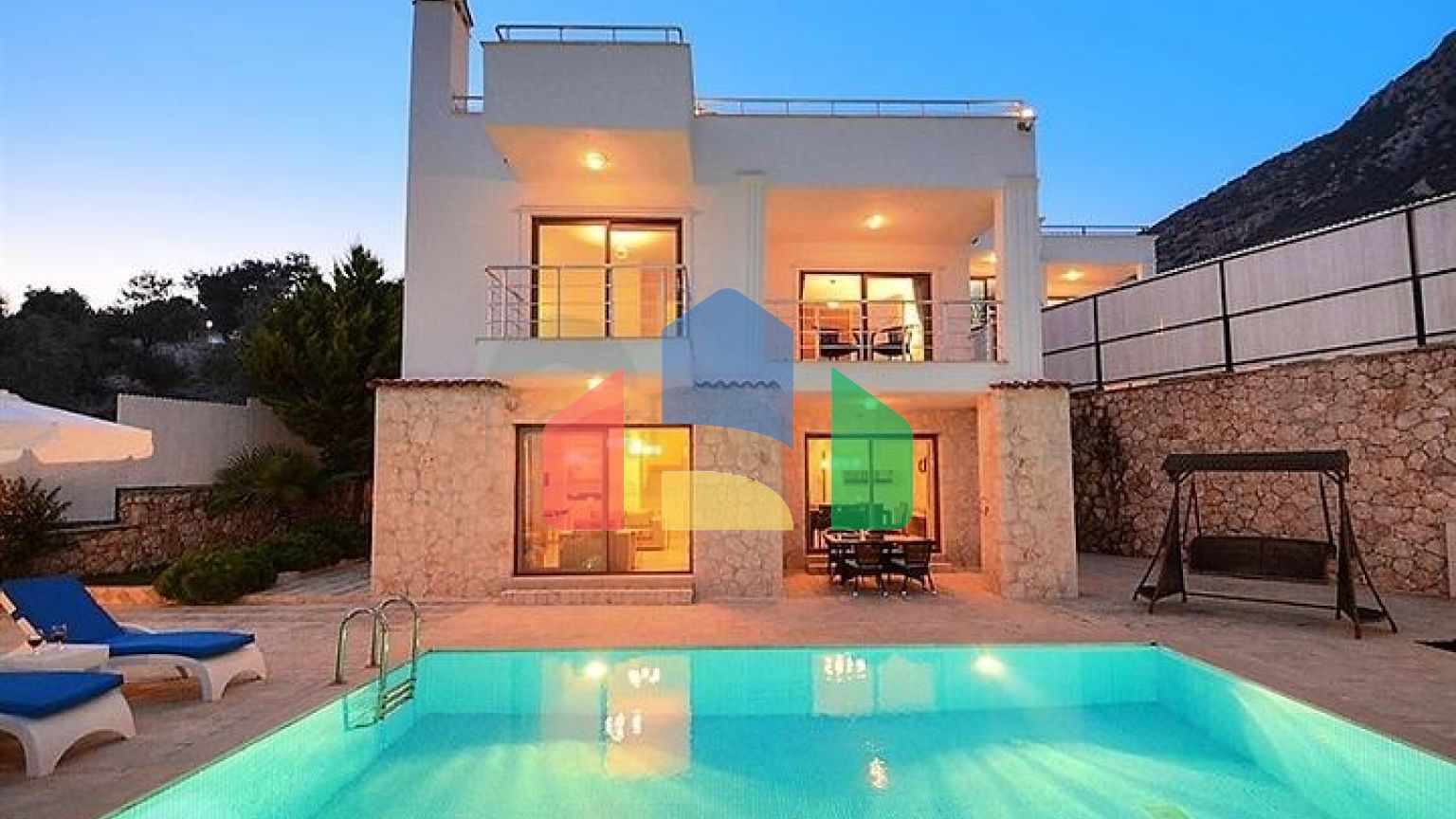 Меблированная вилла в атмосферном Калкане