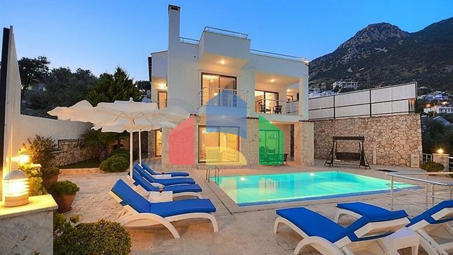 Меблированная вилла в атмосферном Калкане