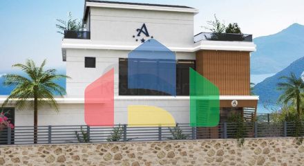 Вилла планировки 4+1 в районе Фетхие - Анталия