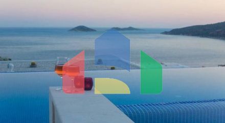 Modern villa with sea view in Kalkan