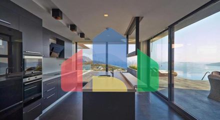 Современная вилла с видом на море в Калкане Современная вилла с видом на море в Калкане