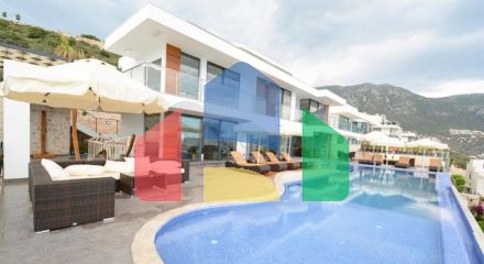 Charming detached Villa with a seaview in Kalkan