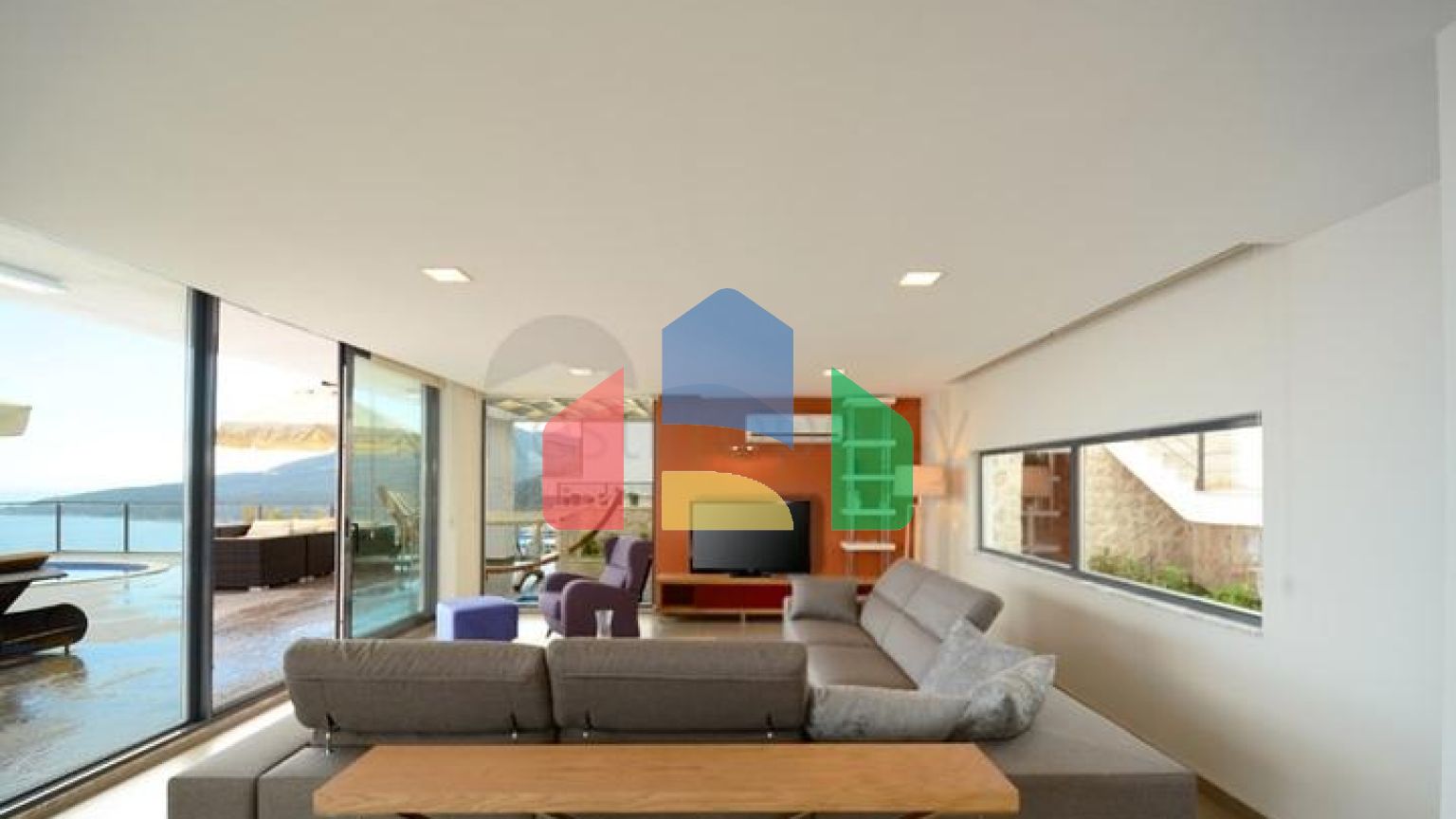 Очаровательная вилла с видом на море в Калкане