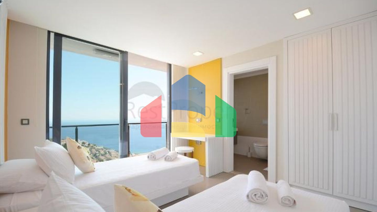 Очаровательная вилла с видом на море в Калкане