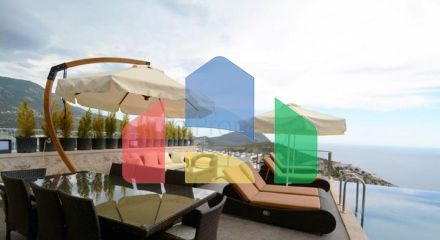 Очаровательная вилла с видом на море в Калкане