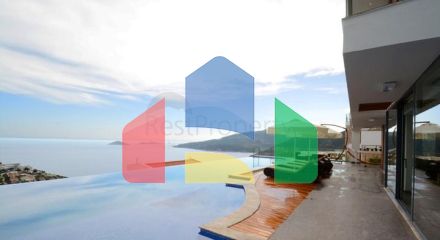 Очаровательная вилла с видом на море в Калкане