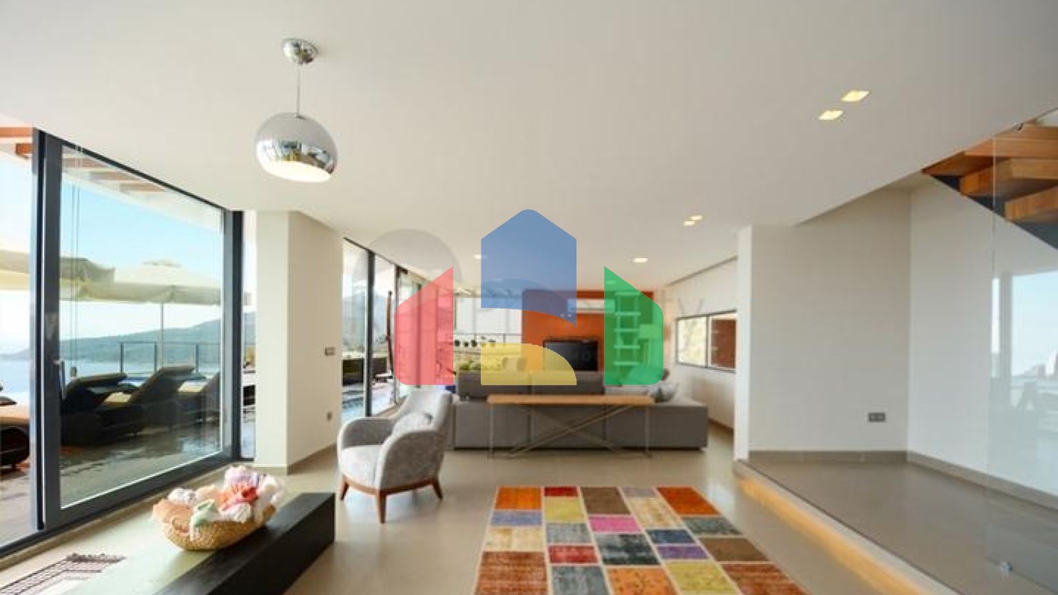 Очаровательная вилла с видом на море в Калкане