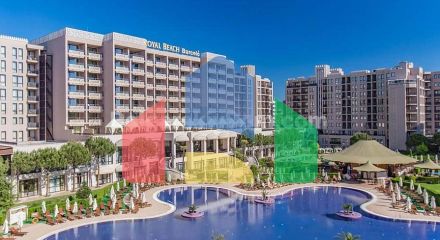 Трехкомнатная квартира в Барсело Роял Бич