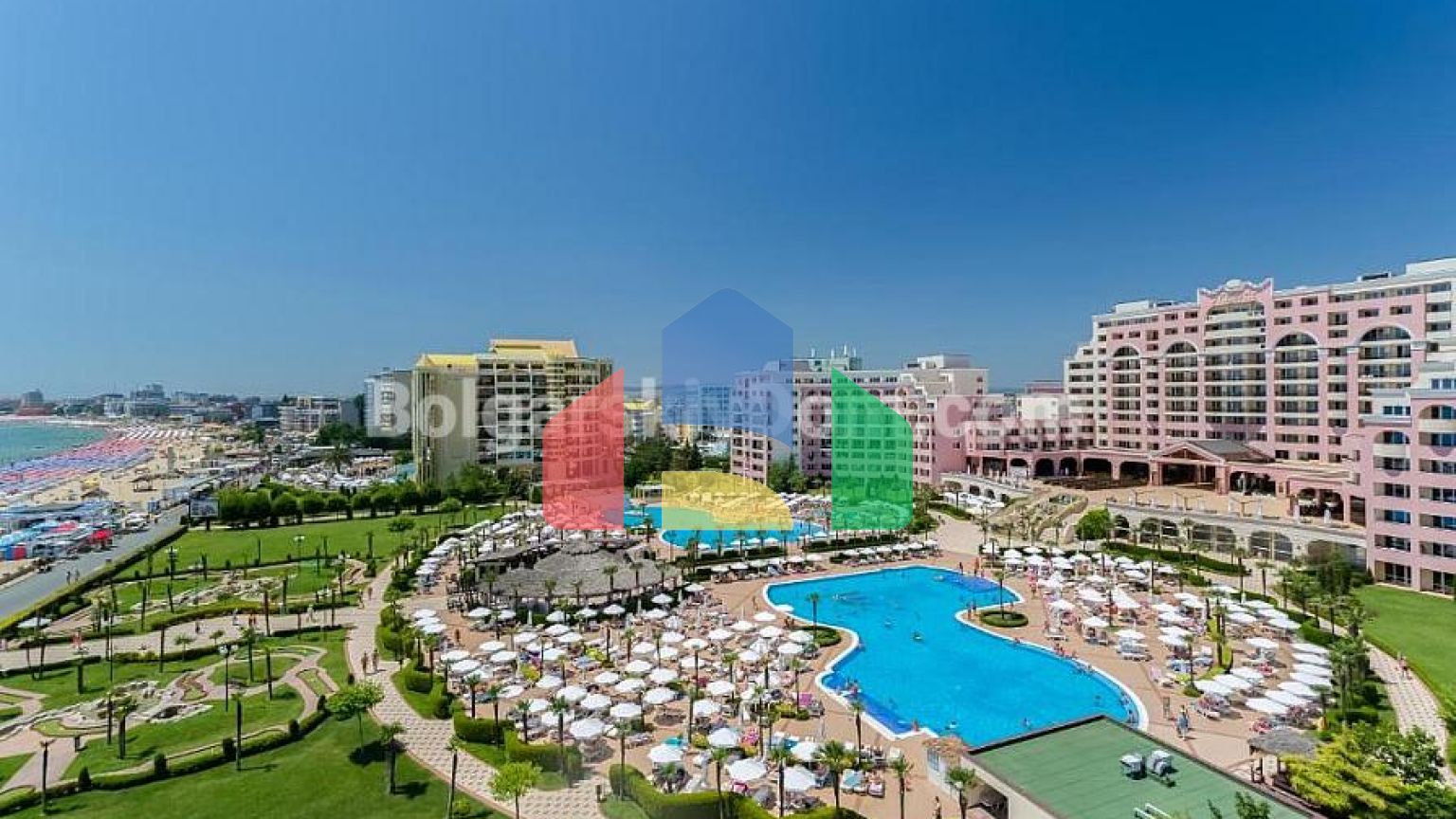 Двухкомнатная квартира в Маджестик Бич Резорт