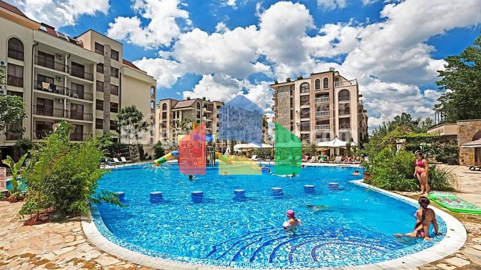 Двухкомнатная квартира в Каскадас-2