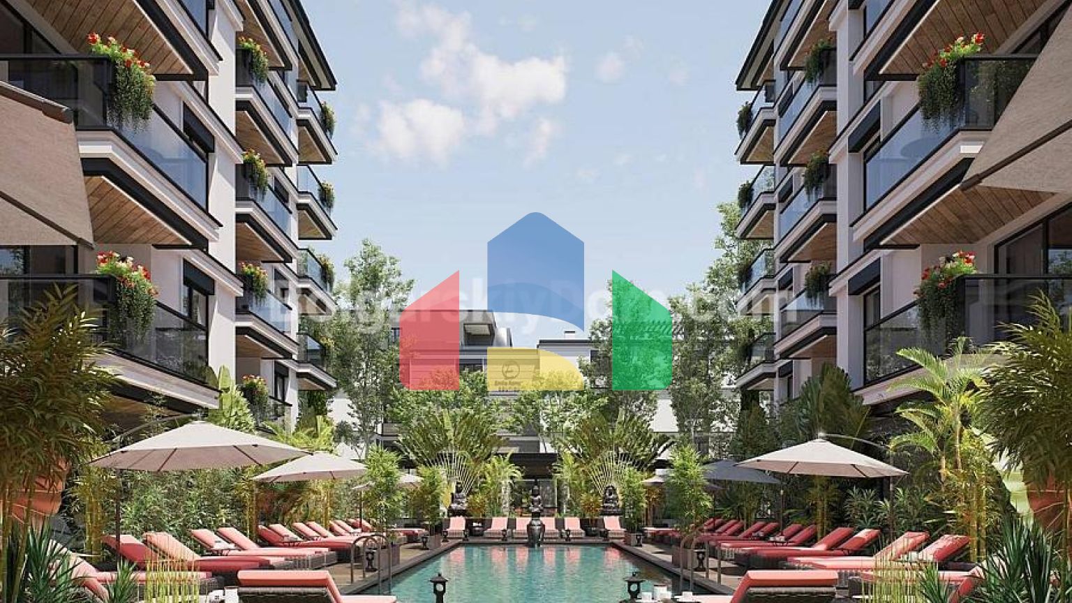 Двокімнатна квартира в Емілія Романа Есте