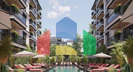 Двокімнатна квартира в Емілія Романа Есте