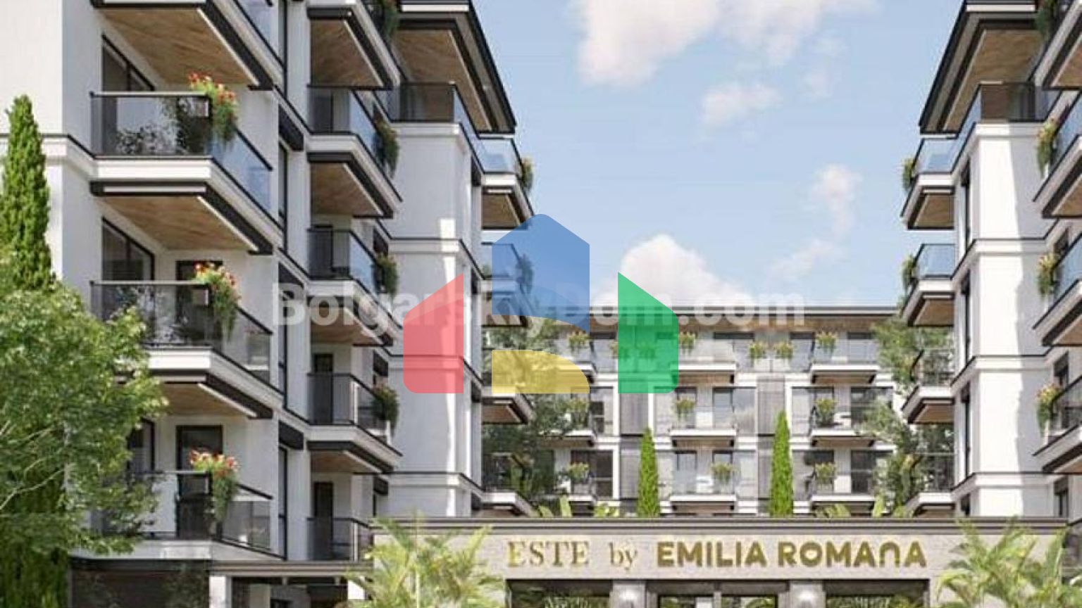 Двокімнатна квартира в Емілія Романа Есте