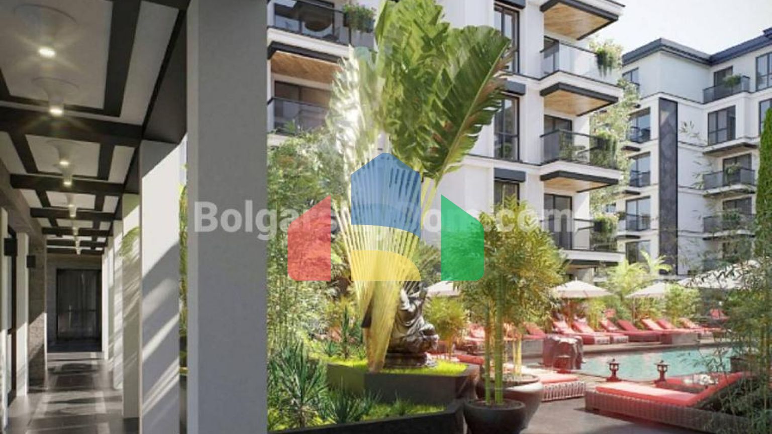 Двокімнатна квартира в Емілія Романа Есте