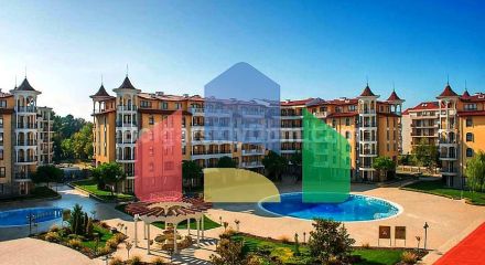 Двокімнатна квартира в Роял Сан