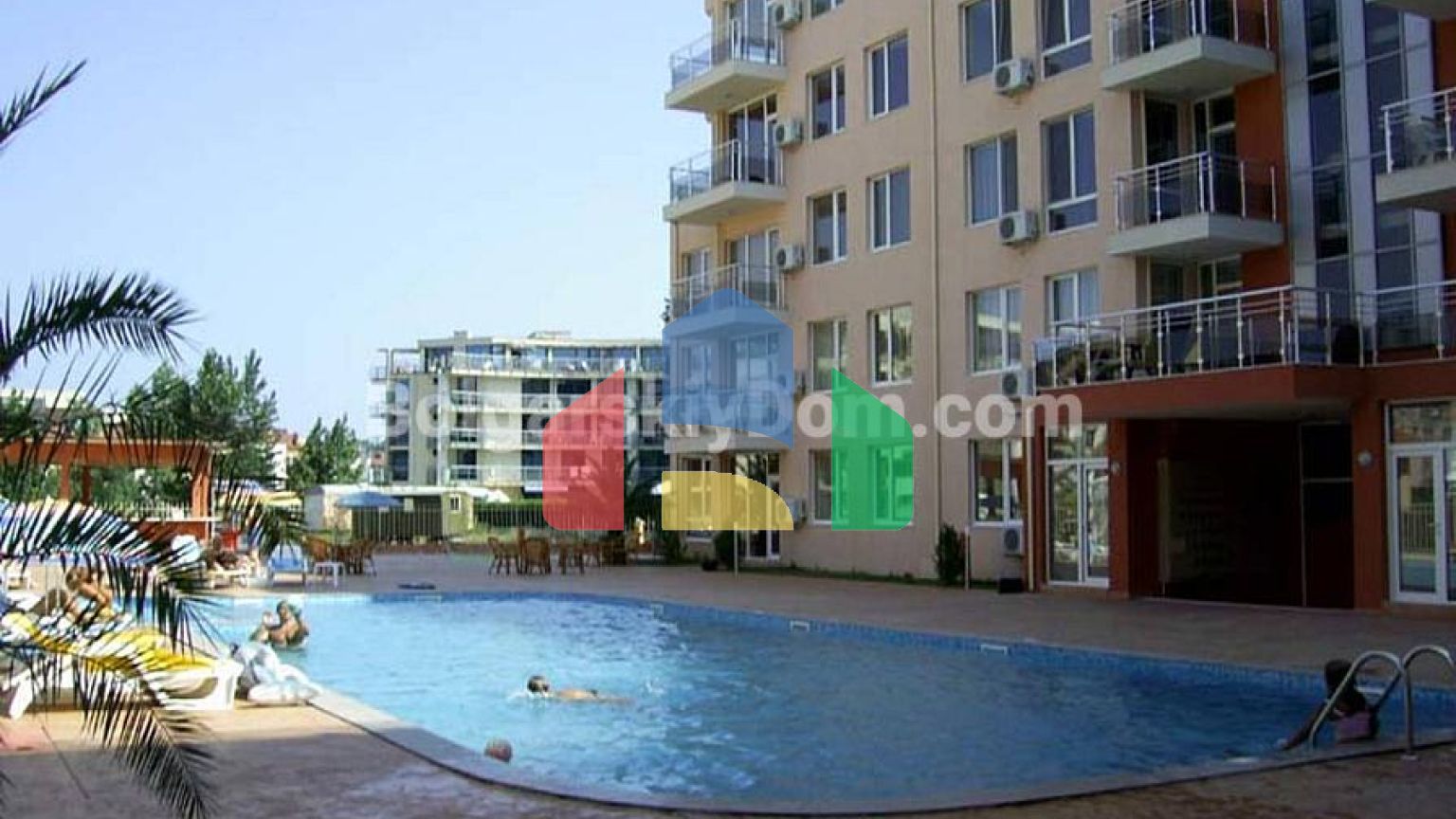 Двокімнатна квартира в Балкан Бриз 2