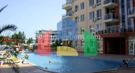 Двокімнатна квартира в Балкан Бриз 2