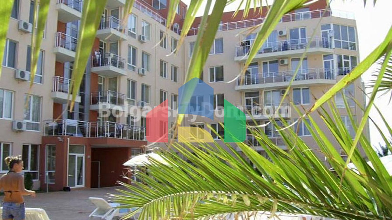 Двокімнатна квартира в Балкан Бриз 2