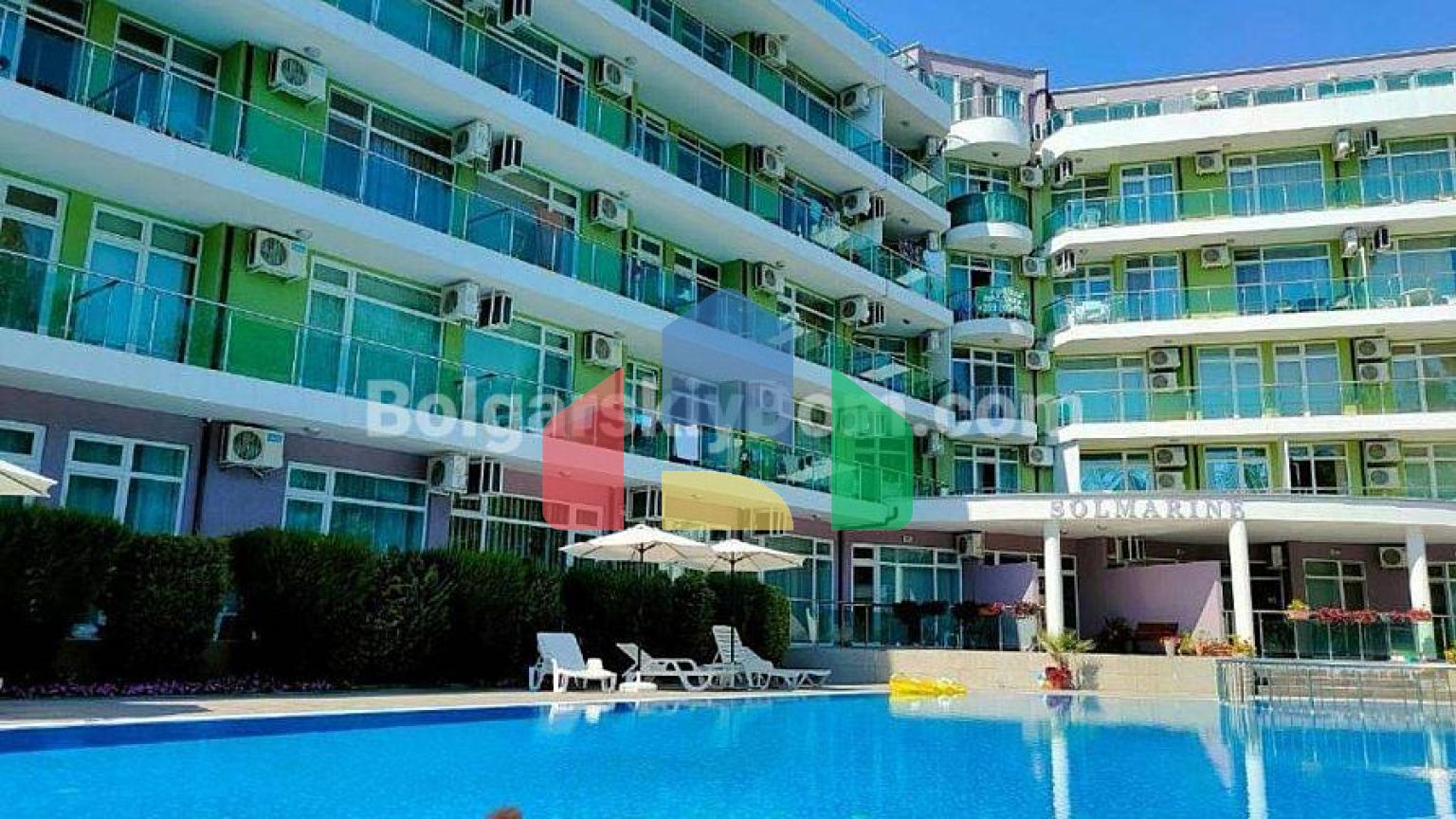 Двокімнатна квартира в Солмарін