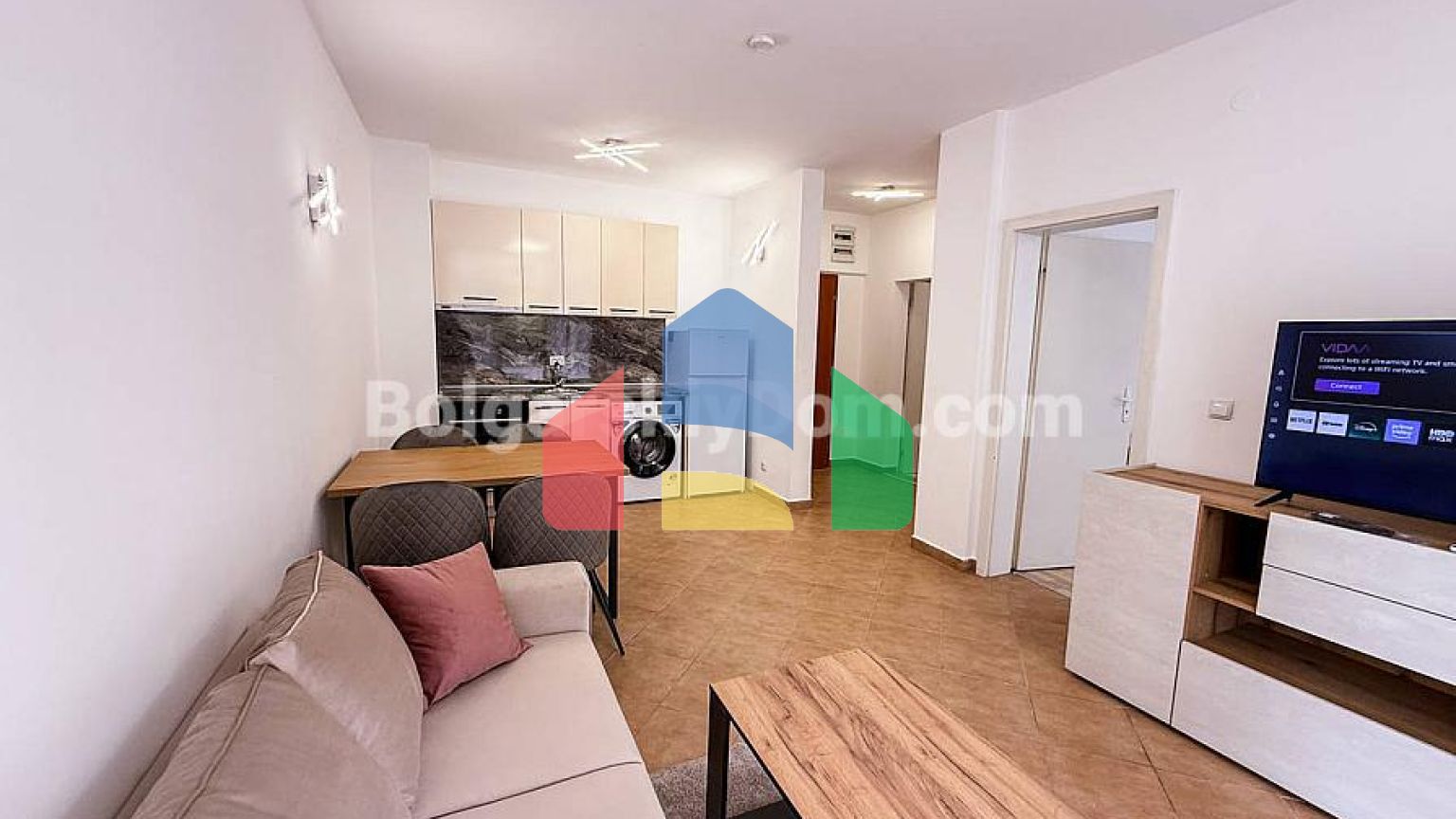 Двокімнатна квартира в Барко справ Сол