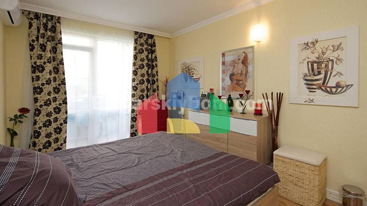 Двокімнатна квартира в Централ Плаза