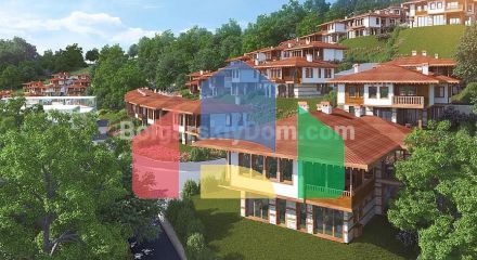 New two-storey house in Sveti Vlas