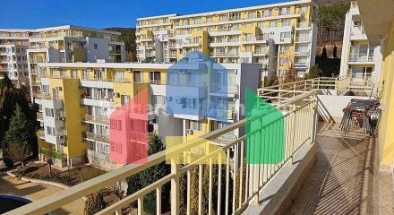 Двокімнатна квартира з панорамним видом на море в Краун Форт Клуб