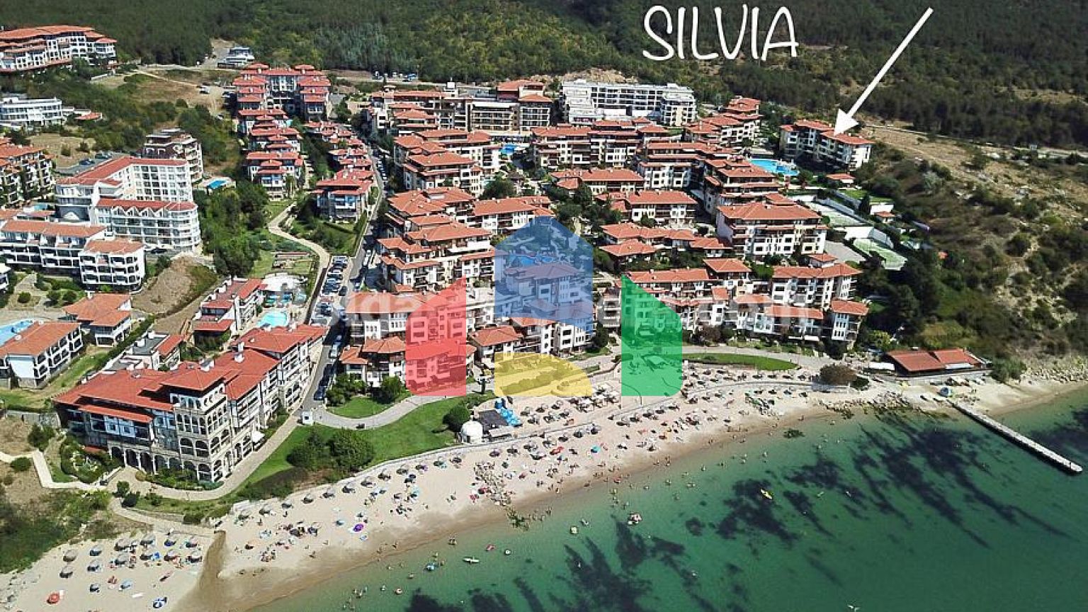 Трикімнатна квартира в Райський Сад