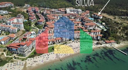 Трикімнатна квартира в Райський Сад