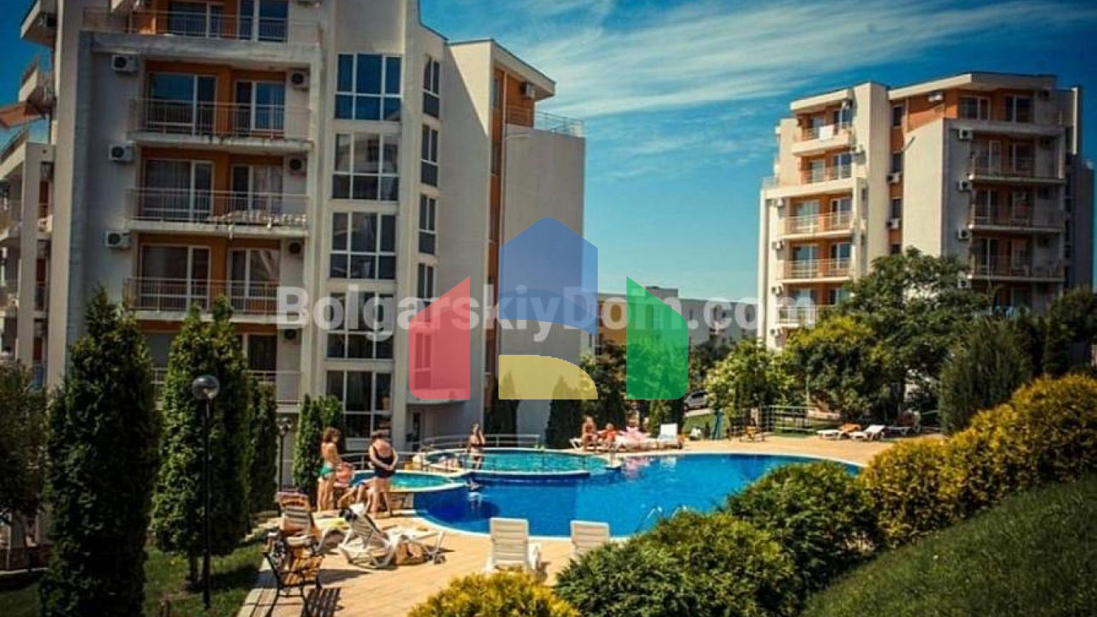 Двокімнатна квартира в Краун Форт Клуб