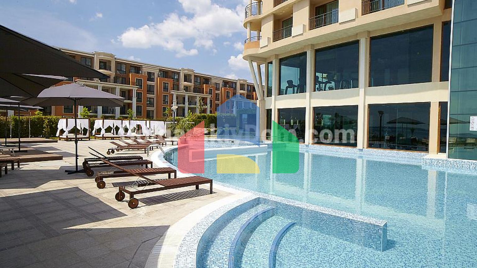 Двухкомнатная квартира в Гранд Отель