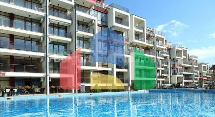 Apartments from the developer, 150 meters from the sea
