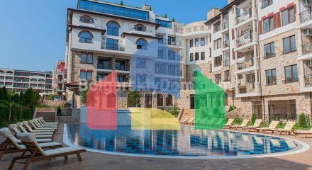 Apartments from the developer with a view of the bay