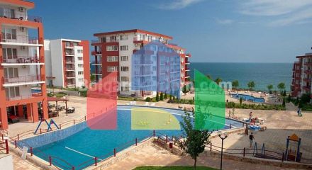 Двокімнатна квартира в Марина Форт