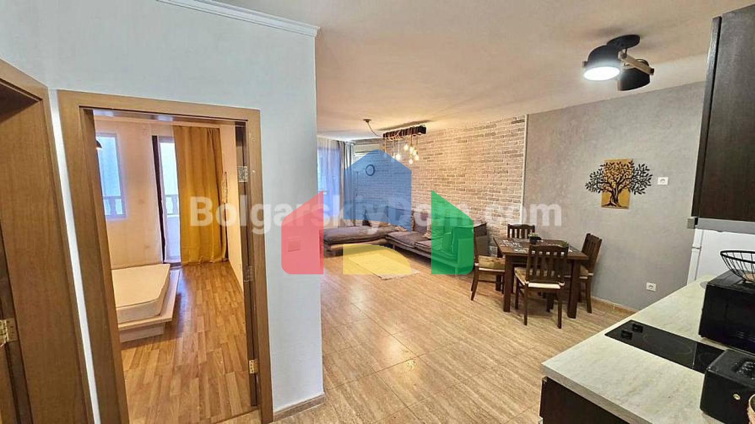 Двокімнатна квартира в Марина Діневі