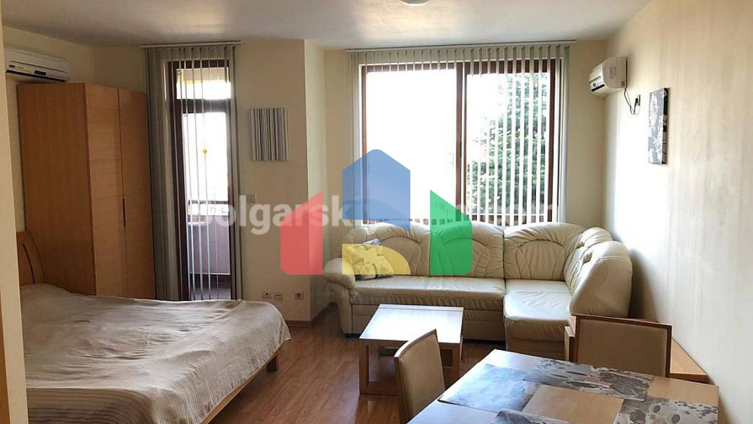 Квартира-студия в Райский Сад