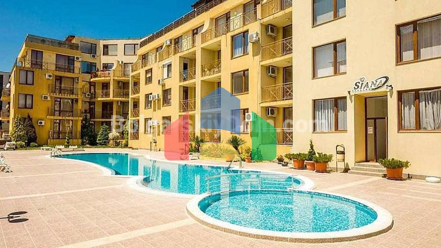 Двокімнатна квартира в Сіяна