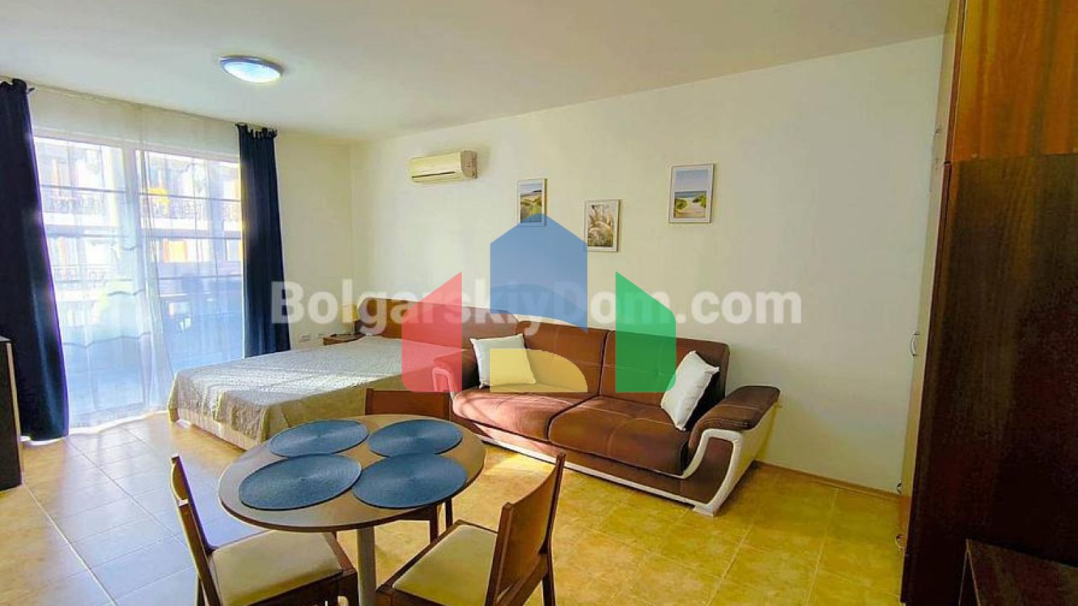 Квартира-студия в Морски Фар