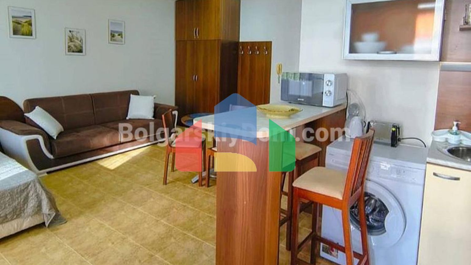 Квартира-студия в Морски Фар