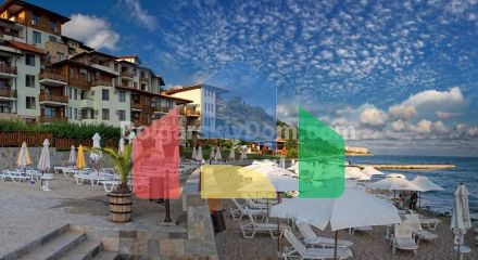 Двухкомнатная квартира в Райский Сад