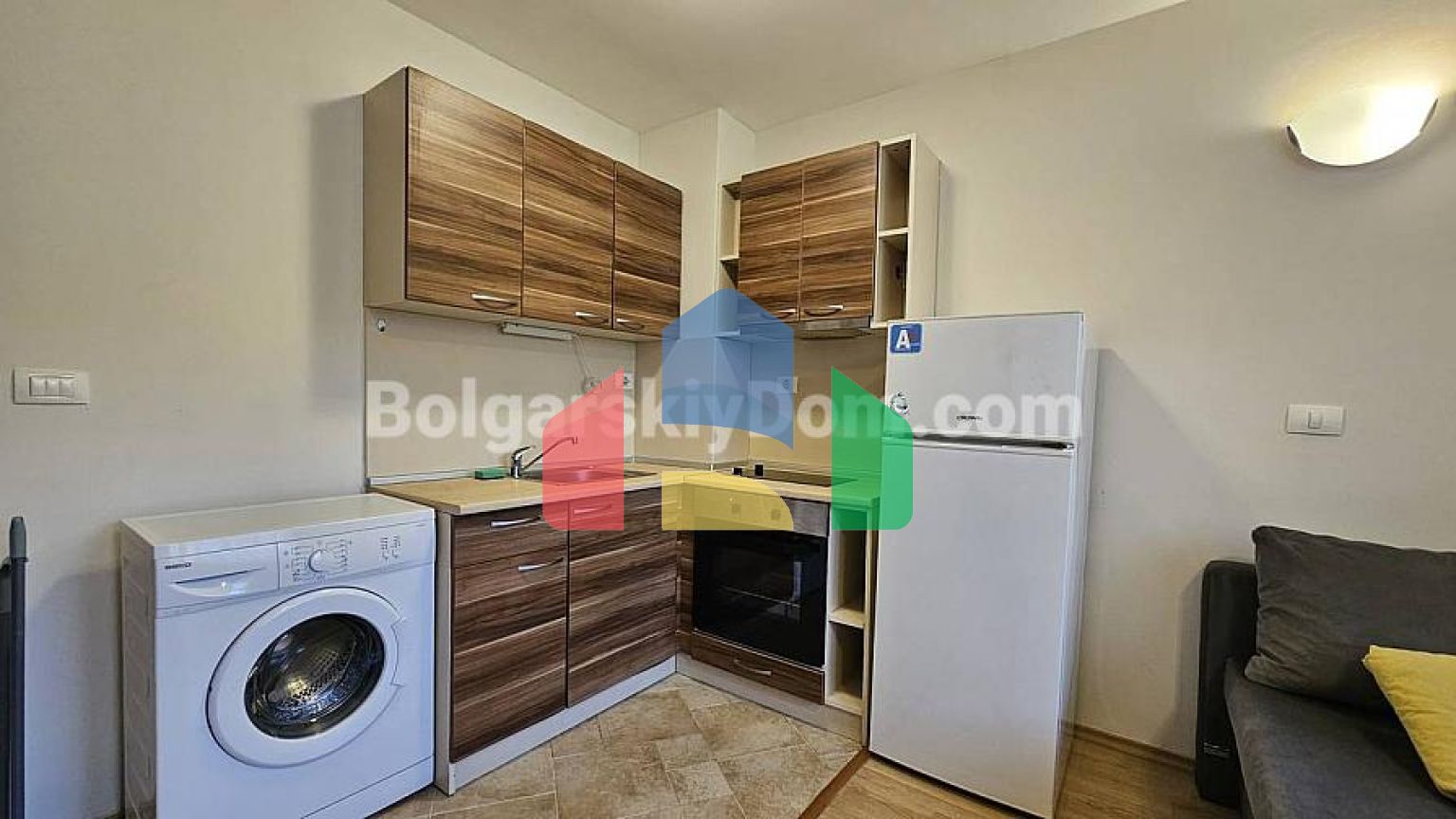 Двухкомнатная квартира в Райский Сад