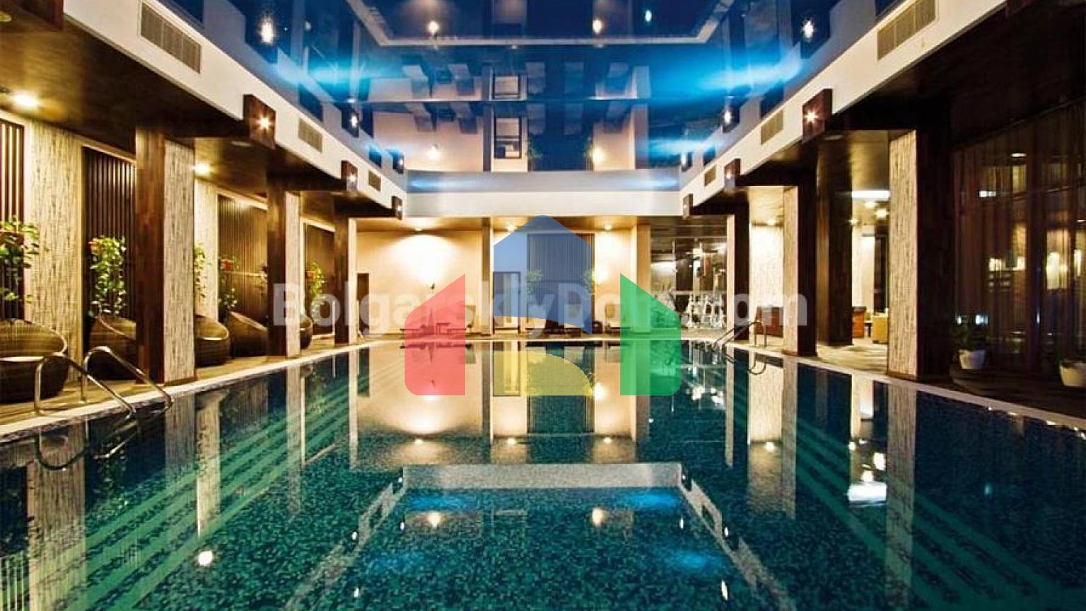 Двухкомнатная квартира в Райский Сад