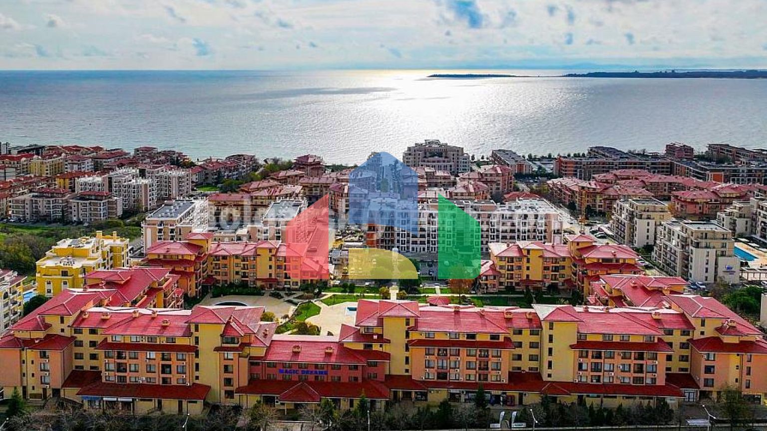 Двухкомнатная квартира в Меджик Дримс