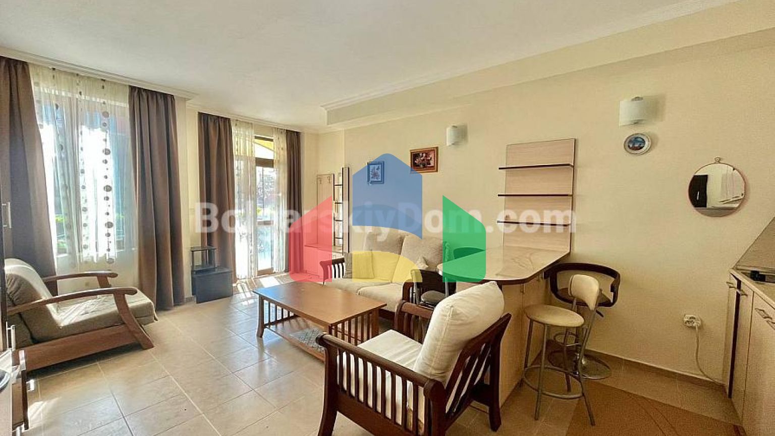 Двухкомнатная квартира в Сейнт Георг Палас